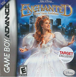 Enchanted Once Upon Andalasia box art for GameBoy Advance